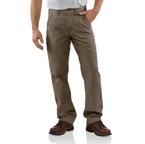 Canvas Khaki Relaxed Fit Pant
