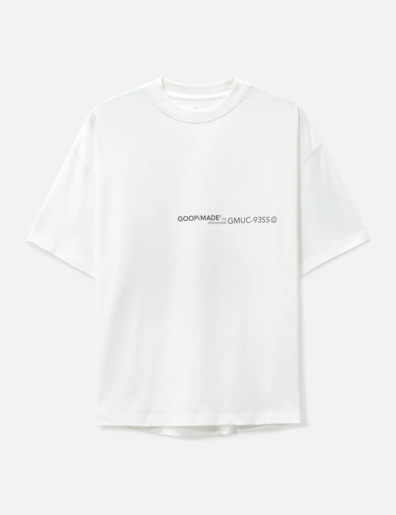 GOOPiMADE®  M005-i “Crescent-G” Graphic T-Shirt