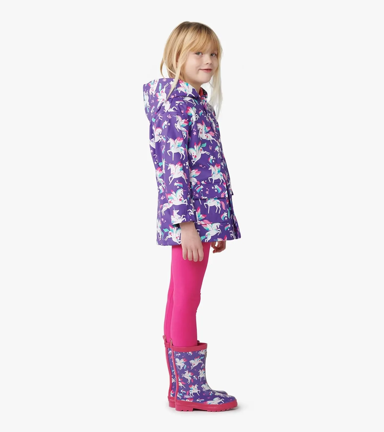 Hatley Girls Kids Printed Rain Boots
