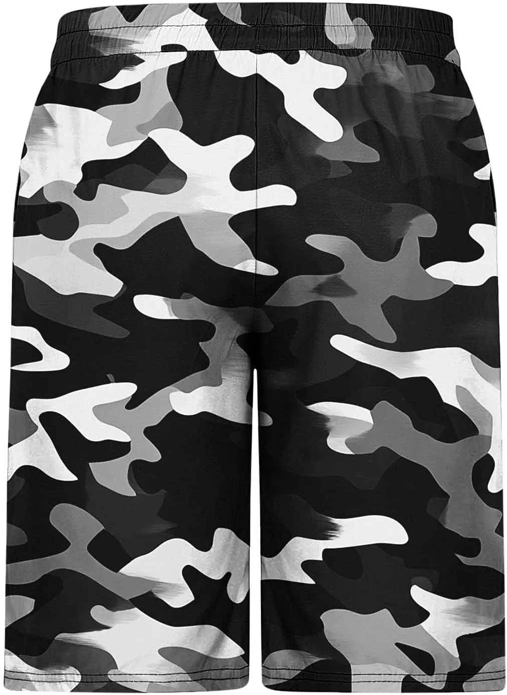 Men's Swim Trunks Summer Quick Dry Swimming Board Shorts Breathable Fit Hawaii Beach Sports Short with Pockets
