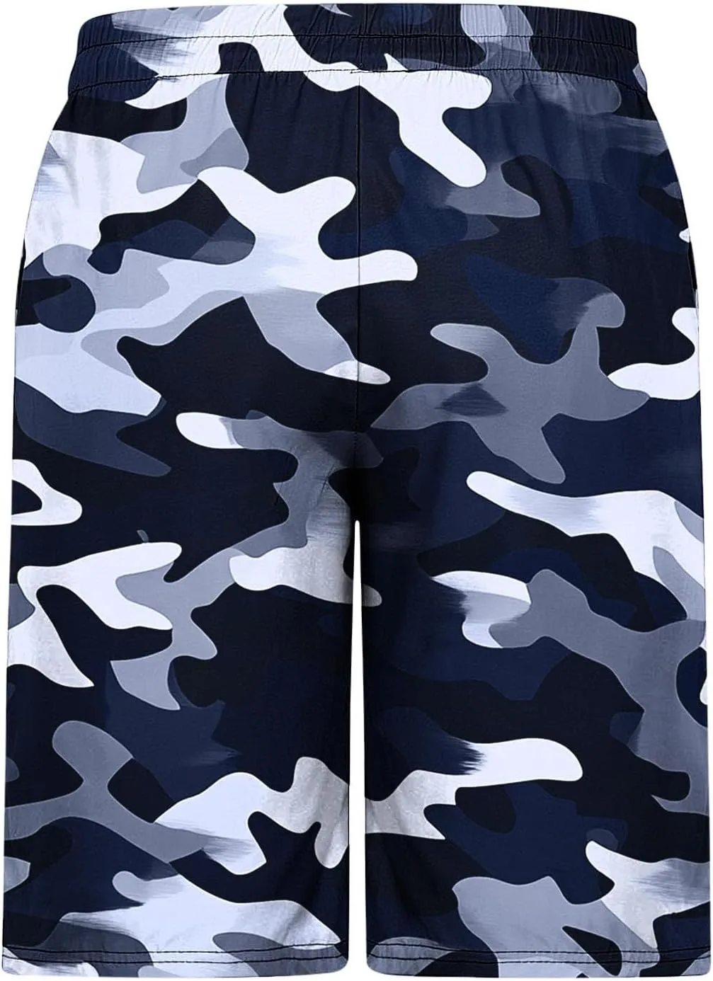 Men's Swim Trunks Summer Quick Dry Swimming Board Shorts Breathable Fit Hawaii Beach Sports Short with Pockets