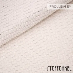 Organic Summer Jacquard - Bubbles - Offwhite