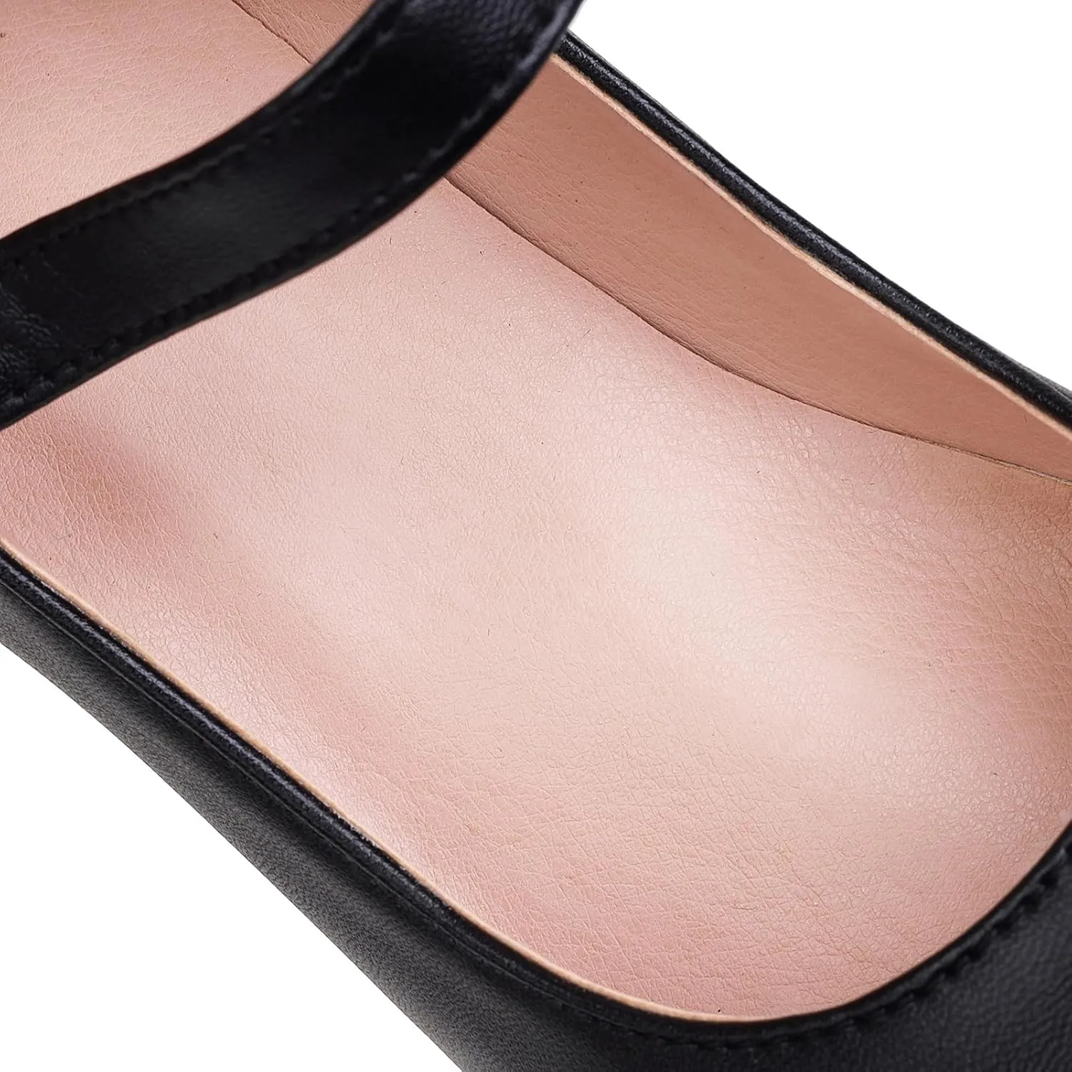 Women's Platform Round Closed Toe Pumps Buckle Loafers Comfortable Chunky High Heels Office Concise Cosplay Work Casual Mary Jane Daily Wear Fashion Business Dress Shoes